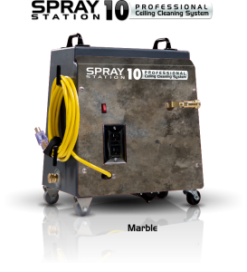 Ceiling Cleaning Equipment and Machines - Model 100117 Ceiling Cleaning Equipment and Machines - SCS Spray Station 10 Marble Model 100117
