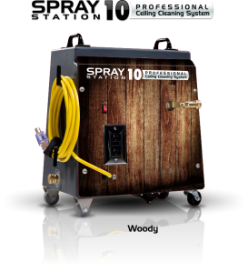 Ceiling Cleaning Equipment and Machines - Model 100111 Ceiling Cleaning Equipment and Machines - SCS Spray Station 10 Woody Model 100111