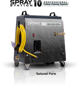 Ceiling Cleaning Equipment and Machines - Model 100112 Ceiling Cleaning Equipment and Machines - SCS Spray Station 10 Textured Form Model 100112