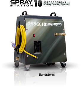 Ceiling Cleaning Equipment and Machines - Model 100109 Ceiling Cleaning Equipment and Machines - SCS Spray Station 10 Sandstorm Model 100109