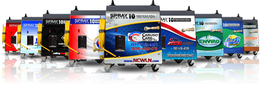 Ceiling Cleaning Machines and Equipment for your Ceiling Cleaning Business